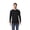 Black, variant on Dry Fit Poly Long Sleeves T-Shirts 100% Polyester Moisture-Wicking Crewneck Tee Shirts (Navy, L)