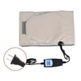 thumbnail image 1 of 360 Degree Electric Far Infrared Heating Slimming Detox Waist Belt US Plug 100V (Silver), 1 of 14