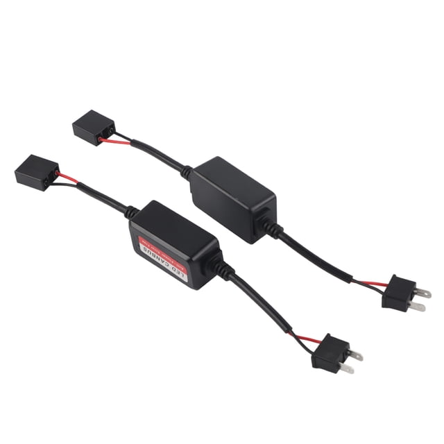 Dispositivo decodificador de faros LED Canbus, resistencias antiparpadeo, cancelador de errores para H7, 2 uds.