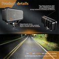 thumbnail image 3 of 6 Inch LED Diffused Light Bar, 2PCS 120W LED Off Road LED Work Lights Ditch Light Fog Lamp Waterproof ATV Cube Lights, 3 of 5