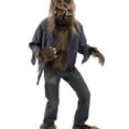 thumbnail image 2 of Lone Wolf Werewolf Costume Kit, Werewolf Mask, Gloves, Shirt and Feet, 2 of 2