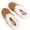 Chestnut, variant on Millffy Women's Faux Fur Clog Comfy slides Furry Soft Indoor Memory Foam Moccasin Slippers (7-8 US, Black)