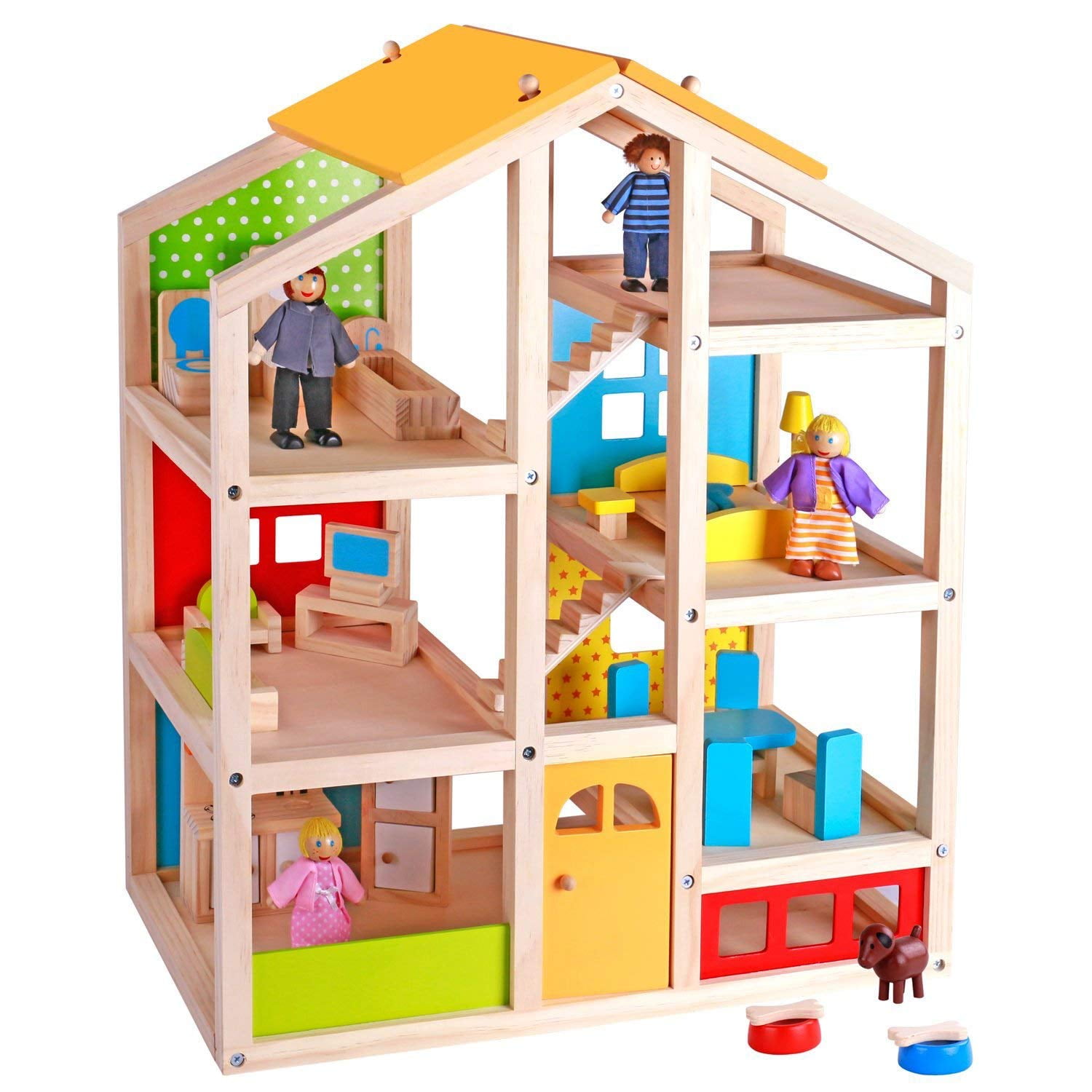 melissa and doug dollhouse furniture walmart