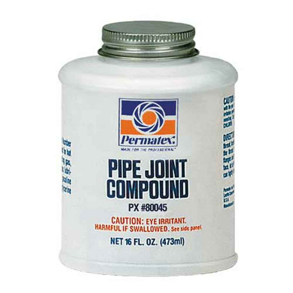 Pipe Joint Compound, 16 oz., Black PERMATEX