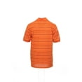 thumbnail image 3 of Izod 'Perform X' Orange Striped Polo Shirt Golf , Size Small, 3 of 4