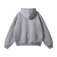 thumbnail image 4 of GERsome Men's Solid Color Hoodies Pullover Soft Fleece Hooded Sweatshirts Long Sleeve Casual Hoodies with Pocket Sizes M-5XL, 4 of 8