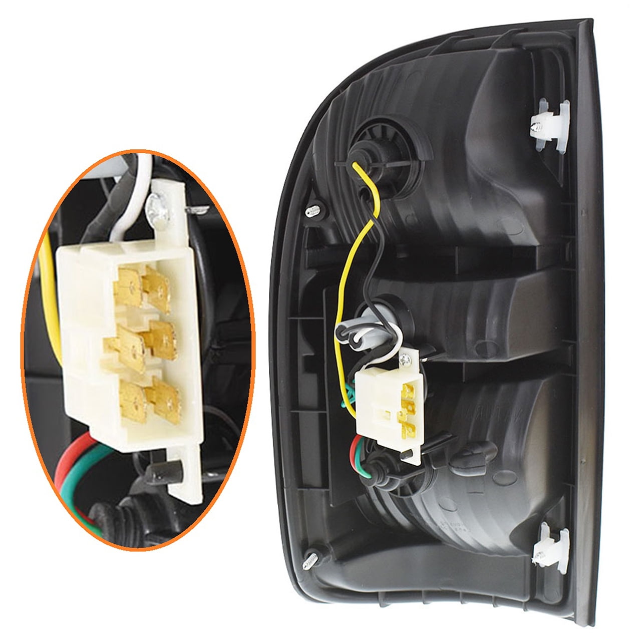 Labwork Rear Tail Light Lamp Housing Assembly Fit for 2001 2002 2003 2004 Toyota Tacoma, Rear Right (Passenger Side)