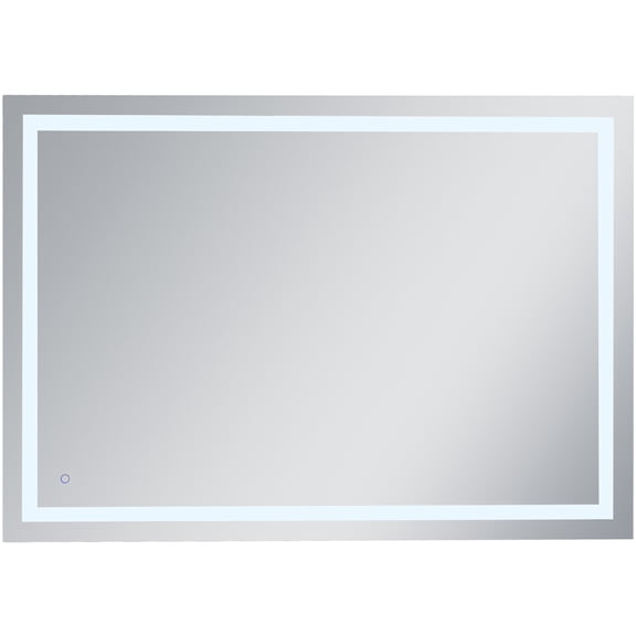 Elegant Decor Helios 42in x 60in Hardwired LED mirror with touch sensor and color changing temperature 3000K/4200K/6400K