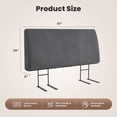 thumbnail image 3 of JONPONY Simple Upholstered Headboard for Queen Size Bed, Height Adjustable and Ergonomic Headboard,Easy Assemble, Sturdy and Durable,Grey, 3 of 11