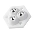 thumbnail image 3 of 360-Degree Rotating Storage Box Wheels - 4-Pack ABS Silent Casters with Adhesive for Easy Moving, Heavy-Duty Universal Pulley Set for Storage Bins & Moving Boxes, 3 of 8