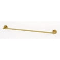 thumbnail image 5 of Alno A8320-24 Contemporary I 24" Wide Solid Brass Single Bathroom Towel Bar - Black, 5 of 6