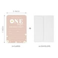 thumbnail image 5 of Koyal Wholesale Retro Daisy Birthday Paper Invitations for Girls, 1st Birthday, Blank Cards with Envelopes, 24-Pack, 5 of 5