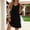 Black, variant on Womens Crewneck Dress Summer Sleeveless Mini Dress Holiday Light Blue 2026 Plain Color Cami Dresses for Ladies