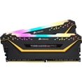 thumbnail image 3 of Corsair Vengeance RGB Pro 32GB (2 x 16GB) DDR4 DRAM 3000MHz C16 Memory Kit, Black, 3 of 5