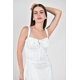 thumbnail image 4 of Vestido midi con espalda ajustable Roman Fashion /Juvenil, 5811 (Blanco) blanco G, 4 of 4