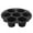 Black, variant on Bakeware 7 Silicone Air Fryer Pan Non Stick Cake Round Cupcake Recipe Tray Baking Pan for Delicious