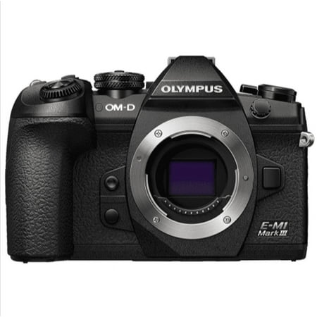 Olympus OM-D E-M1 Mark III Mirrorless Digital Camera (Body Only) Black