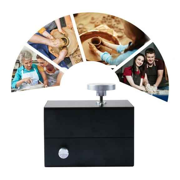 Aluminum Alloy Pottery Machine Mini Pottery Machine Wheel Forming Ceramics Clay Art Craft DIY Clay Tool for Children Gift ,Wide Ranging Usage