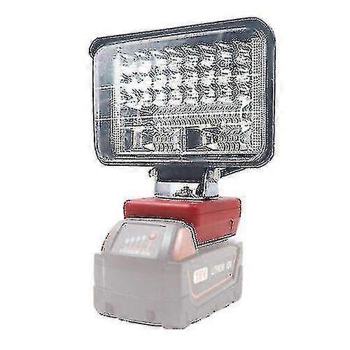 3/8inch Led Work Light W/ Dual Usb Output Compatible With Milwaukee M18 18v Li-ion Battery-aa