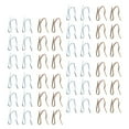 thumbnail image 1 of BRIGHTFUFU 350Pcs Curtain Hanging Clips Hook Rust-Proof for Household Users, 1 of 8
