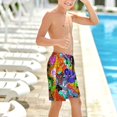 thumbnail image 5 of Teen Titans Go Boys Swim Trunks Quick Dry Board Shorts Bathing Suits Swimsuit For Pool Beach Summer, 5 of 7