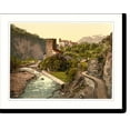 thumbnail image 2 of Historic Framed Print, Sarnthal (i.e. Sarntal) Ried and Runkelstein Tyrol Austro-Hungary, 17-7/8" x 21-7/8", 2 of 9