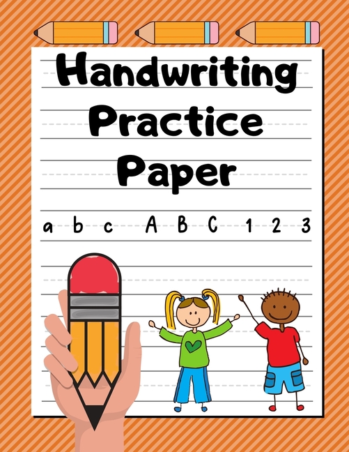 Lined writing paper for kids image
