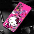 thumbnail image 1 of Funda de teléfono para Samsung Galaxy A52, A12, A32, A51, A21s, A71, A13, A53, A22, A31, A72, A03, 4G, 5G, dibujos animados de Hello Kitty Fivean unisex, 1 of 2