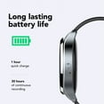 thumbnail image 4 of HD Voice Activated Recorder Watch, Long Battery Life, File Encryption, Time Chip, 360 Recording, MP3 Function, Auto Save, 110mAh Battery, ABS Material, 4 of 7