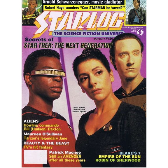 Starlog #126 VF ; Starlog Comic Book
