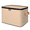 Multicolor 4, variant on ADECORIVY Paw Print Dog Storage Bin with Zipper Lid, Fabric Storage Baskets Boxes with Handles, Decorative Clothes Organizer Containers for Shelves, Wardrobe, Closet