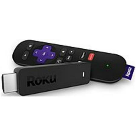 Roku 3600R Streaming Stick with Remote - Black (Best Roku For Kodi)