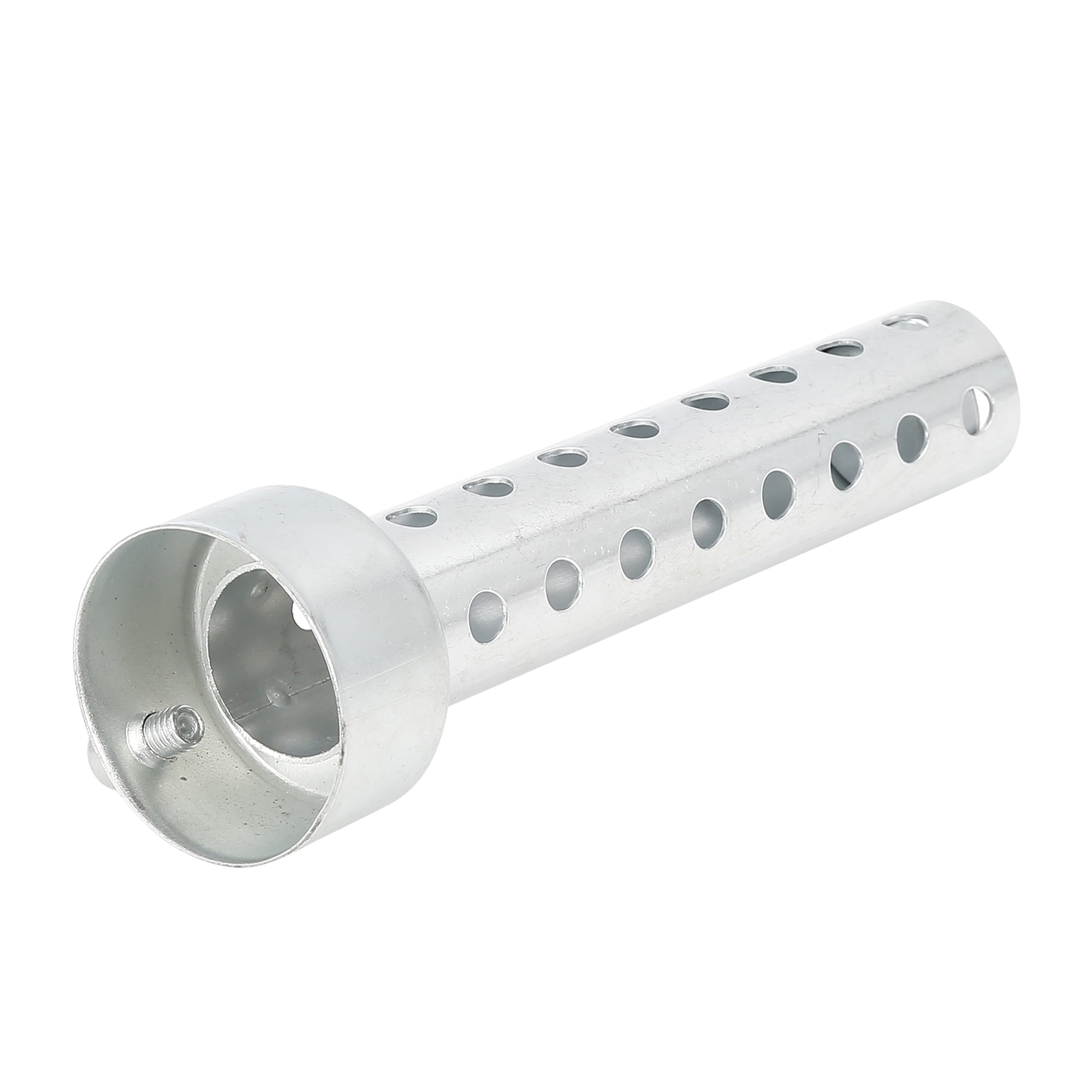 Unique Bargains 42mm Universal Motorcycle Exhaust Pipe Baffle Muffler Baffle Silver-Tone