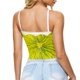 thumbnail image 4 of Blusa con escote en V y ombligo de encaje para mujer Fridja qr4869, 4 of 4
