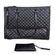 thumbnail image 5 of Bolso de mano para mujer, bandolera, de piel sintética, de gran capacidad, con bolsillo para ordenador Negro, 5 of 9