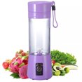 thumbnail image 1 of Licuadora Exprimidora Verduras Exprimidor Automático Frutas Y Carga USB 400ml para, 1 of 9