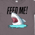 thumbnail image 4 of Inktastic Feed Me with Shark Head Boys or Girls Toddler T-Shirt, 4 of 5