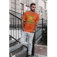 thumbnail image 2 of Halloween Pumpkin Lets Get Smashed Orange Adult T-Shirt - Small, 2 of 4