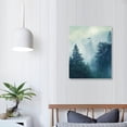 thumbnail image 4 of Nawypu Canvas Wall Art For Living Room Farmhouse Wall Decor For Bedroom Office Wall Decorations Foggy Forest Scenery Wall Ready To Hang Home Decor Wall Pictures Artwork, 4 of 5