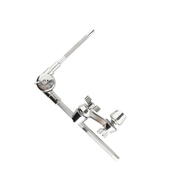 QualitChoice Drum Extension Clamp Metal Drum Clamp Holder Stable Structure Provides Firm Connection To Cowbell Stand Silver M