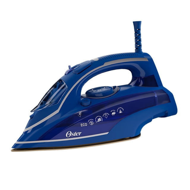 Plancha de Vapor Oster Suela con Particulas de Diamante Serie 8000 Color Azul