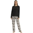 thumbnail image 1 of LANBAOSI Woman Winter Fleece Pajamas Set 2 Piece Warm PJ Set Size S, 1 of 7