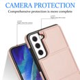 thumbnail image 3 of Allytechgroup Wallet Case for Samsung Galaxy S21 FE with Credit Card Slot, PU Leatehr Phone Case with Stand RFID Blocking Shockproof Back Cover for Samsung Galaxy S21 FE for Women Men, Rosegold, 3 of 5