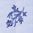 thumbnail image 1 of Ahgly Company Machine Washable Indoor Square Transitional Lavender Blue Area Rugs, 6' Square, 1 of 7