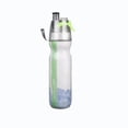 thumbnail image 2 of Hyknon Insulated Water Bottle with Cooling Spray, 2-in-1 Mist & Sip 500ml Sport Water Bottle BPA-Free, Portable Leak-Proof Drinking Bottle, Summer Outdoor Reusable Sport Bottle for Camp Travel, Green, 2 of 7