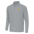thumbnail image 2 of Men's-Antigua  Gray Chase Elliott Intent Quarter-Zip Top, 2 of 3
