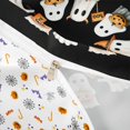 thumbnail image 4 of Homewish Warm Halloween Witch Ghost Bedding,Pumpkin Lantern Pattern Duvet Cover Full,Black Orange,Halloween Reversible,3-Piece,1 Duvet Cover and 2 Pillowcases, 4 of 6