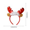 thumbnail image 3 of Tocado navideño, accesorios para el cabello, tocado de astas, Navidad, linda bola de pelo, niña, corazón, vestido festivo, accesorios para el cabello, 3 of 5