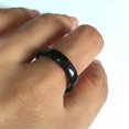 thumbnail image 6 of K-KED 100pcs BLACK MIX 4mm 6mm 8mm Band Wedding Stainless Steel Rings Unisex Jewelry, 6 of 8