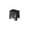 Black #t86, variant on Japceit Folding Plastic Step Stool, 12.2x9.8x8.7 Inch Heavy Duty Portable Stool, Non-Slide Step Platform for Home Use, Camping, Outdoor Activity